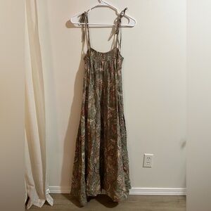 Bohemian Paisley Maxi Dress